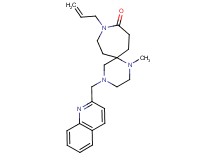 9-allyl-1-methyl-4-(quinolin-2-ylmethyl)-1,4,9-triazaspiro[5.6]dodecan-10-one