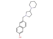 6-[(3-piperidin-1-ylpyrrolidin-1-yl)methyl]-2-naphthol