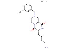 (3S,9aR)-3-(4-aminobutyl)-8-(3-methylbenzyl)tetrahydro-2H-pyrazino[1,2-a]pyrazine-1,4(3H,6H)-dione