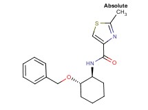 N-[(1S,2S)-2-(benzyloxy)cyclohexyl]-2-methyl-1,3-thiazole-4-carboxamide
