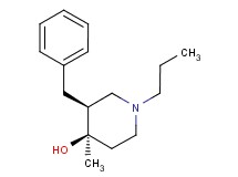 (3S*,4R*)-3-benzyl-4-methyl-1-propylpiperidin-4-ol