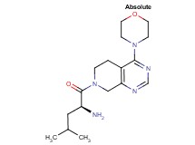 ((1S)-3-methyl-1-{[4-(4-morpholinyl)-5,8-dihydropyrido[3,4-d]pyrimidin-7(6H)-yl]carbonyl}butyl)amine dihydrochloride