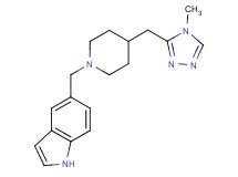 5-({4-[(4-methyl-4H-1,2,4-triazol-3-yl)methyl]piperidin-1-yl}methyl)-1H-indole
