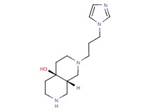rel-(4aS,8aS)-2-[3-(1H-imidazol-1-yl)propyl]octahydro-2,7-naphthyridin-4a(2H)-ol dihydrochloride