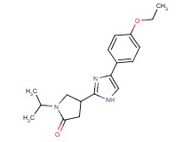 4-[4-(4-ethoxyphenyl)-1H-imidazol-2-yl]-1-isopropyl-2-pyrrolidinone trifluoroacetate