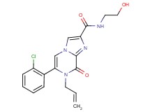 7-allyl-6-(2-chlorophenyl)-N-(2-hydroxyethyl)-8-oxo-7,8-dihydroimidazo[1,2-a]pyrazine-2-carboxamide