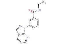 N-ethyl-3-(1H-pyrazolo[3,4-b]pyridin-1-yl)benzamide