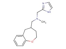 (1H-imidazol-2-ylmethyl)methyl(2,3,4,5-tetrahydro-1-benzoxepin-4-ylmethyl)amine