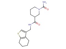 N~3~-(4,5,6,7-tetrahydro-1-benzothien-3-ylmethyl)-1,3-piperidinedicarboxamide