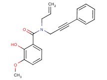 N-allyl-2-hydroxy-3-methoxy-N-(3-phenylprop-2-yn-1-yl)benzamide