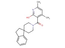 3-(2,3-dihydro-1'H-spiro[indene-1,4'-piperidin]-1'-ylcarbonyl)-4,6-dimethyl-2-pyridinol