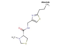 (4R)-3-methyl-N-[(2-propyl-1,3-thiazol-4-yl)methyl]-1,3-thiazolidine-4-carboxamide