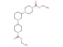 ethyl 3-[4-(ethoxycarbonyl)-1-piperazinyl]-1,4'-bipiperidine-1'-carboxylate