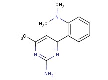 4-[2-(dimethylamino)phenyl]-6-methyl-2-pyrimidinamine