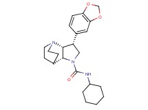 (3R*,3aR*,7aR*)-3-(1,3-benzodioxol-5-yl)-N-cyclohexylhexahydro-4,7-ethanopyrrolo[3,2-b]pyridine-1(2H)-carboxamide