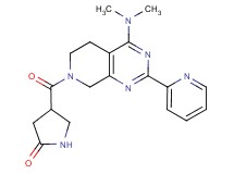 4-{[4-(dimethylamino)-2-pyridin-2-yl-5,8-dihydropyrido[3,4-d]pyrimidin-7(6H)-yl]carbonyl}pyrrolidin-2-one