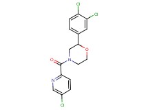 4-[(5-chloropyridin-2-yl)carbonyl]-2-(3,4-dichlorophenyl)morpholine