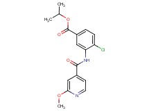 isopropyl 4-chloro-3-[(2-methoxyisonicotinoyl)amino]benzoate
