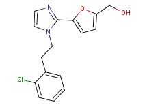 (5-{1-[2-(2-chlorophenyl)ethyl]-1H-imidazol-2-yl}-2-furyl)methanol