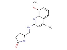 5-{[(8-methoxy-4-methyl-2-quinolinyl)amino]methyl}-2-pyrrolidinone