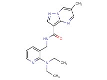 N-{[2-(diethylamino)pyridin-3-yl]methyl}-6-methylpyrazolo[1,5-a]pyrimidine-3-carboxamide