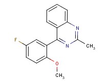 4-(5-fluoro-2-methoxyphenyl)-2-methylquinazoline
