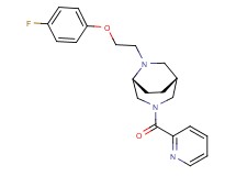 (1R*,5R*)-6-[2-(4-fluorophenoxy)ethyl]-3-(2-pyridinylcarbonyl)-3,6-diazabicyclo[3.2.2]nonane
