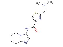 2-[(dimethylamino)methyl]-N-(5,6,7,8-tetrahydroimidazo[1,2-a]pyridin-3-yl)-1,3-thiazole-4-carboxamide