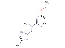 4-ethoxy-N-methyl-N-[(4-methyl-1H-imidazol-2-yl)methyl]pyrimidin-2-amine