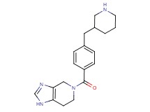 5-[4-(3-piperidinylmethyl)benzoyl]-4,5,6,7-tetrahydro-1H-imidazo[4,5-c]pyridine dihydrochloride