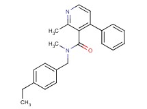 N-(4-ethylbenzyl)-N,2-dimethyl-4-phenylnicotinamide