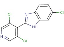 6-chloro-2-(3,5-dichloropyridin-4-yl)-1H-benzimidazole