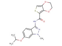 N-(6-isopropoxy-1-methyl-1H-indazol-3-yl)-2,3-dihydrothieno[3,4-b][1,4]dioxine-5-carboxamide