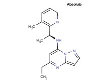 5-ethyl-N-[(1S)-1-(3-methylpyridin-2-yl)ethyl]pyrazolo[1,5-a]pyrimidin-7-amine