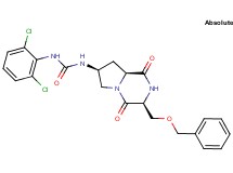 N-{(3S,7S,8aS)-3-[(benzyloxy)methyl]-1,4-dioxooctahydropyrrolo[1,2-a]pyrazin-7-yl}-N'-(2,6-dichlorophenyl)urea