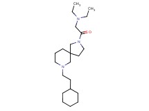 2-[7-(2-cyclohexylethyl)-2,7-diazaspiro[4.5]dec-2-yl]-N,N-diethyl-2-oxoethanamine