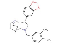 (3R*,3aR*,7aR*)-3-(1,3-benzodioxol-5-yl)-1-(3,4-dimethylbenzyl)octahydro-4,7-ethanopyrrolo[3,2-b]pyridine