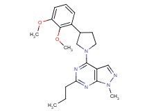 4-[3-(2,3-dimethoxyphenyl)pyrrolidin-1-yl]-1-methyl-6-propyl-1H-pyrazolo[3,4-d]pyrimidine