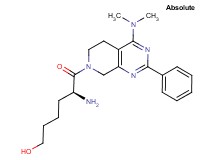(5S)-5-amino-6-[4-(dimethylamino)-2-phenyl-5,8-dihydropyrido[3,4-d]pyrimidin-7(6H)-yl]-6-oxohexan-1-ol