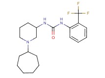 N-(1-cycloheptyl-3-piperidinyl)-N'-[2-(trifluoromethyl)phenyl]urea