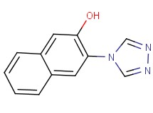 3-(4H-1,2,4-triazol-4-yl)-2-naphthol