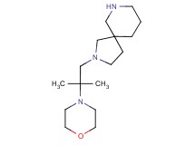 2-[2-methyl-2-(4-morpholinyl)propyl]-2,7-diazaspiro[4.5]decane dihydrochloride