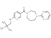 N-(2,2-dimethylpropyl)-5-{[4-(2-pyrimidinyl)-1,4-diazepan-1-yl]carbonyl}-2-pyridinamine
