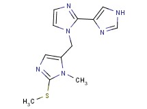 1-{[1-methyl-2-(methylthio)-1H-imidazol-5-yl]methyl}-1H,1'H-2,4'-biimidazole