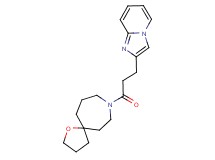 8-(3-imidazo[1,2-a]pyridin-2-ylpropanoyl)-1-oxa-8-azaspiro[4.6]undecane