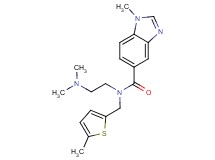 N-[2-(dimethylamino)ethyl]-1-methyl-N-[(5-methyl-2-thienyl)methyl]-1H-benzimidazole-5-carboxamide
