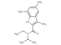N-ethyl-N-isopropyl-3,5,7-trimethyl-1H-indole-2-carboxamide