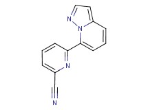 6-pyrazolo[1,5-a]pyridin-7-ylpyridine-2-carbonitrile