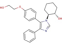(1S*,2S*)-2-{5-[4-(2-hydroxyethoxy)phenyl]-4-phenyl-1H-imidazol-1-yl}cyclohexanol