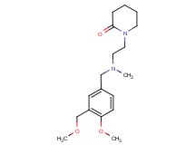 1-{2-[[4-methoxy-3-(methoxymethyl)benzyl](methyl)amino]ethyl}piperidin-2-one